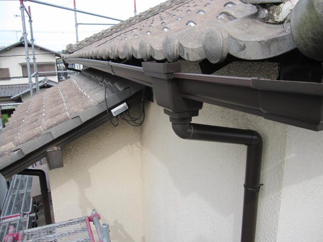 姫路市で樋・集水器新設
